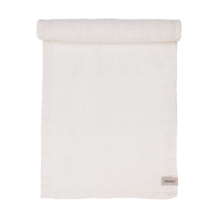 Ernst table runner 45x150 cm, White ERNST