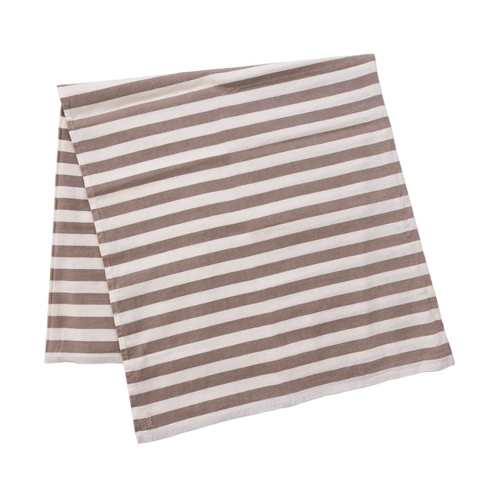 Ernst tablecloth striped 145x240 cm, Mole-white ERNST