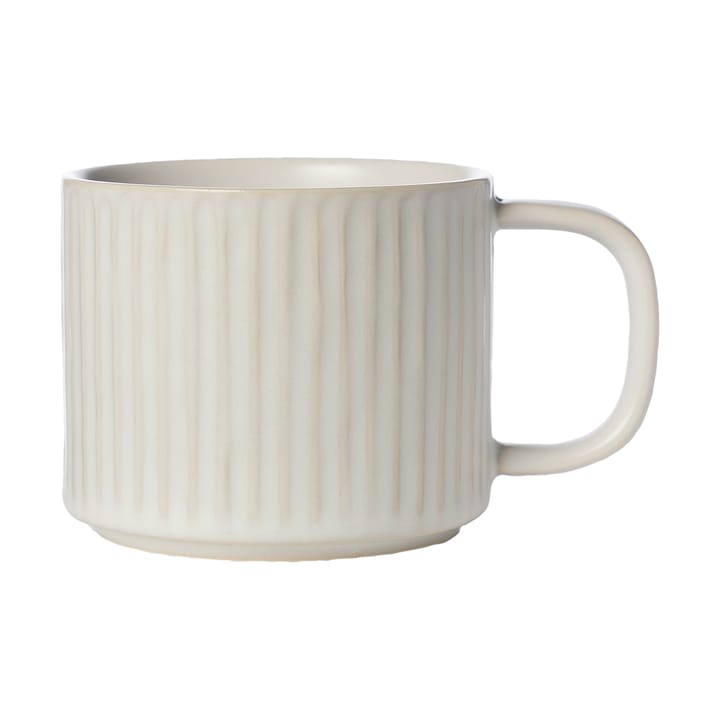 Ernst teacup grooved 36 cl - Off-white - ERNST