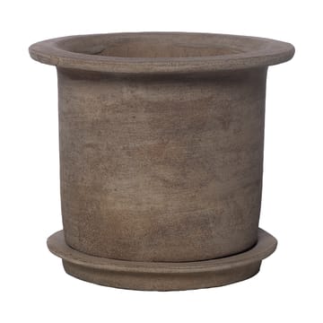 Ernst terracotta pot with saucer - Ø24 cm - ERNST