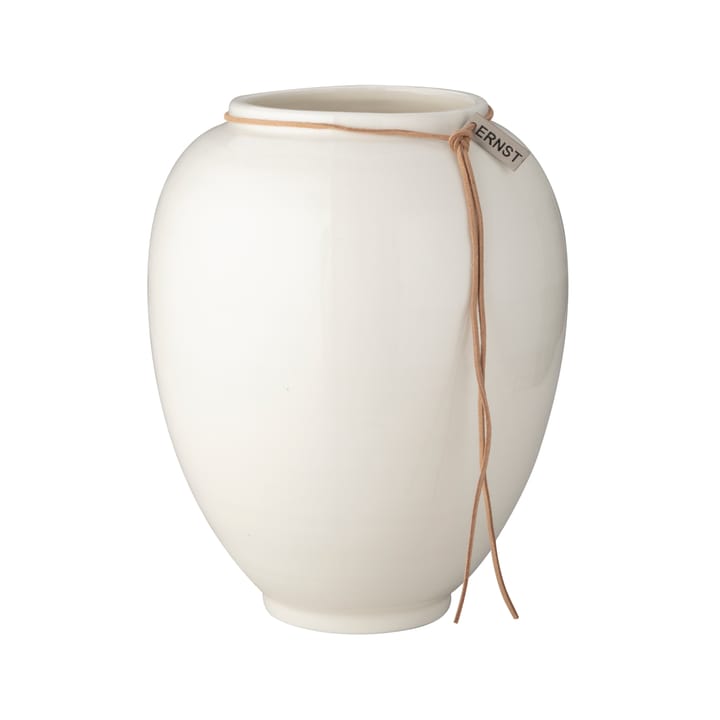 Ernst vase white glazed, 22 cm ERNST