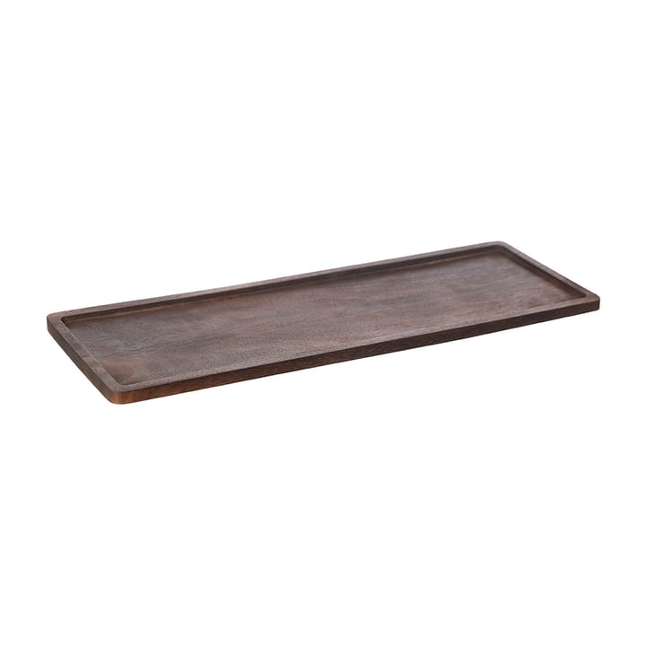 Ernst woodentray 15x45 cm - Dark brown - ERNST