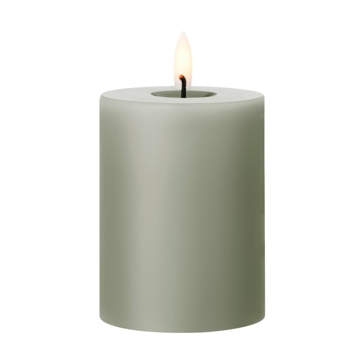 ester & erik block candle LED Ø7,5x10 cm - 69 Artichoke - Ester & erik