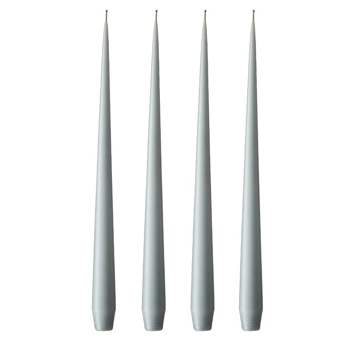 ester & erik candle 42 cm 4-pack concrete, Matte ester & erik