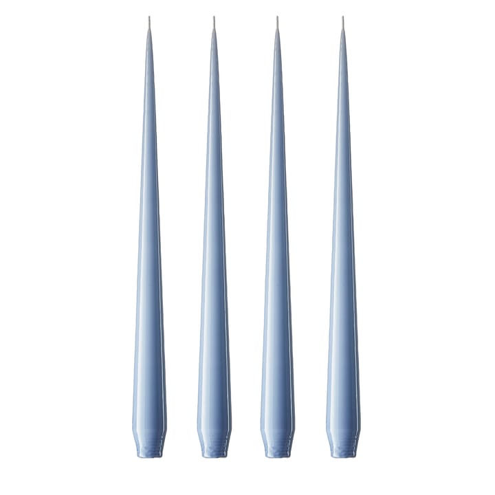 ester & erik candle 42 cm 4-pack lavendle blue, Lacquered ester & erik