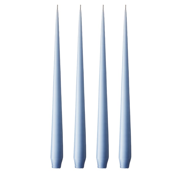 ester & erik candle 42 cm 4-pack lavendle blue - Matte - Ester & erik