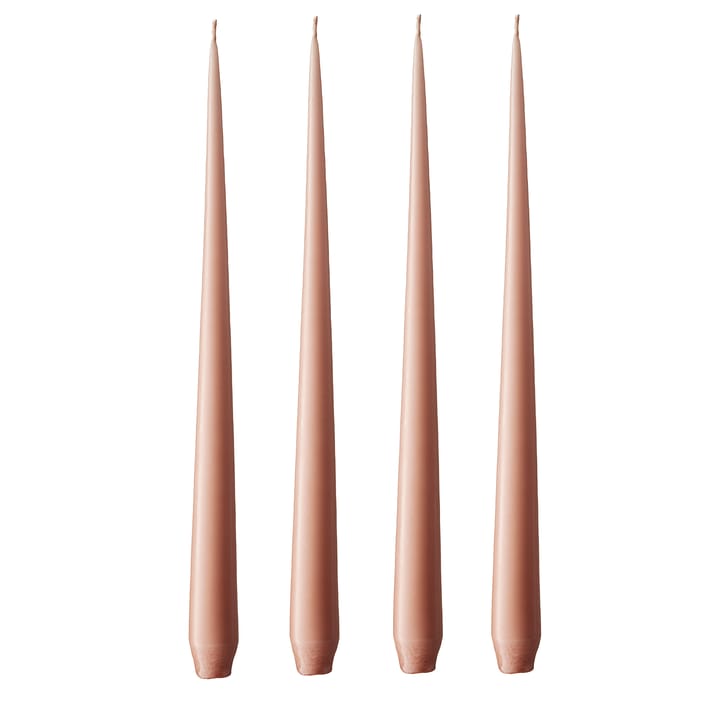 ester & erik candle 42 cm 4-pack rosy caramel, Matte ester & erik