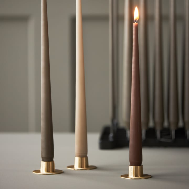 ester & erik candle sticks matte 2-pack, Gold ester & erik