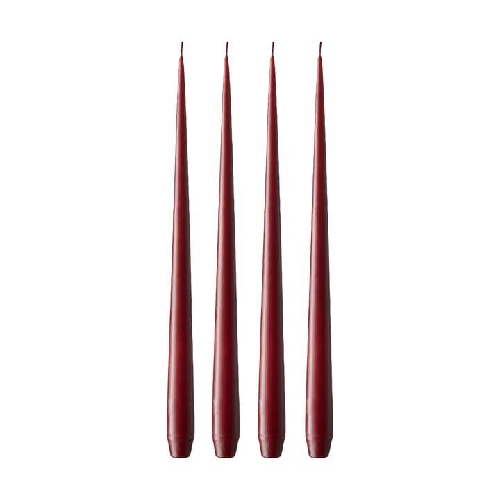 ester & erik light 42 cm 4-pack matte, Deep wine 44/2 ester & erik