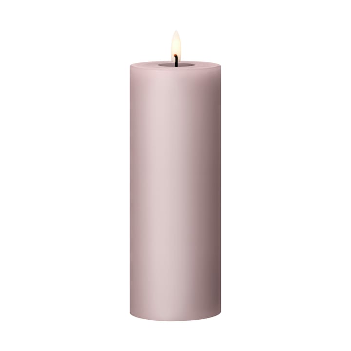 ester & erik pillar candle LED Ø7.5x20 cm, 52 Soft Rose ester & erik