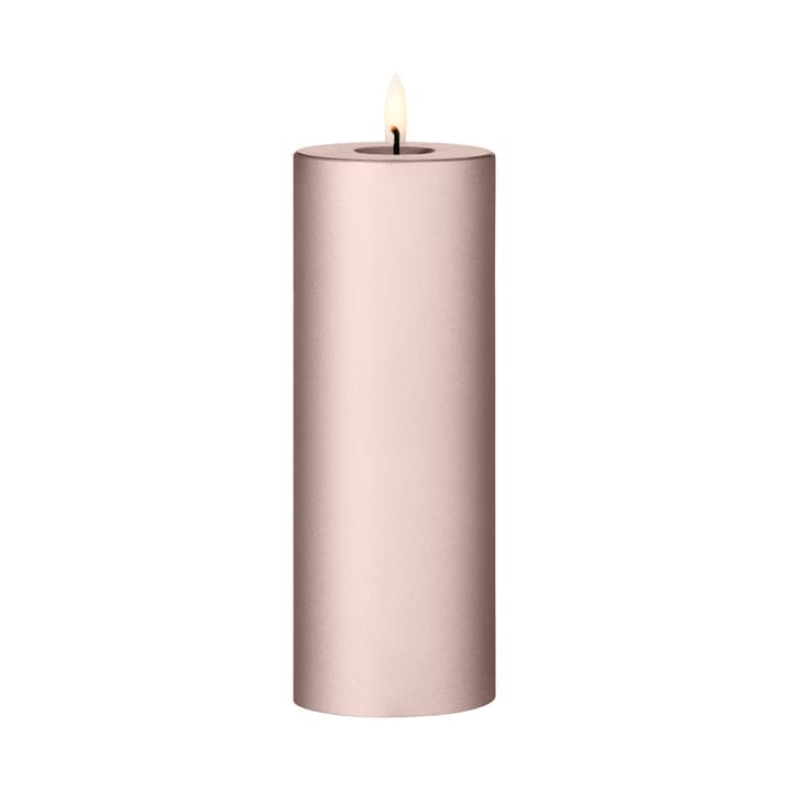 ester & erik pillar candle LED Ø7.5x20 cm, 94 Champagne Metallic ester & erik