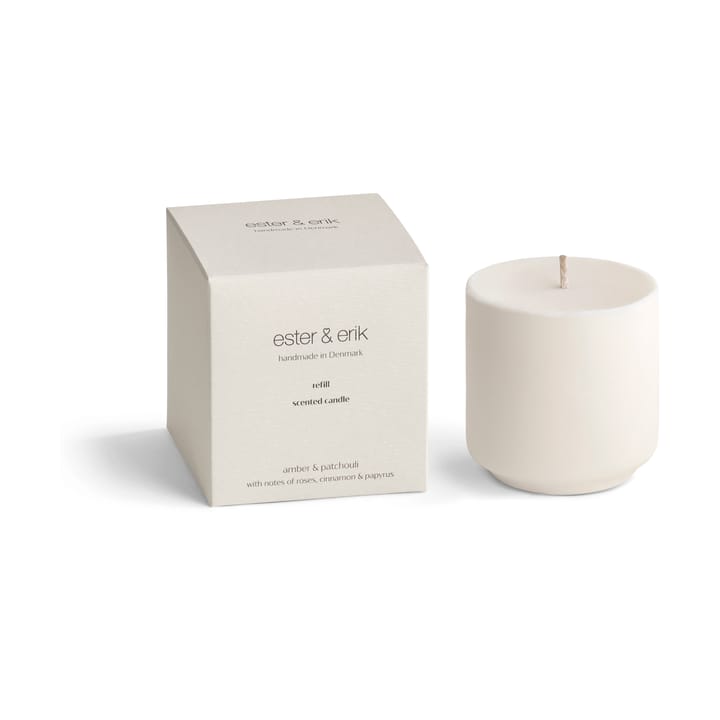 Refill ester & erik scented candles - Amber & patchouli - Ester & erik