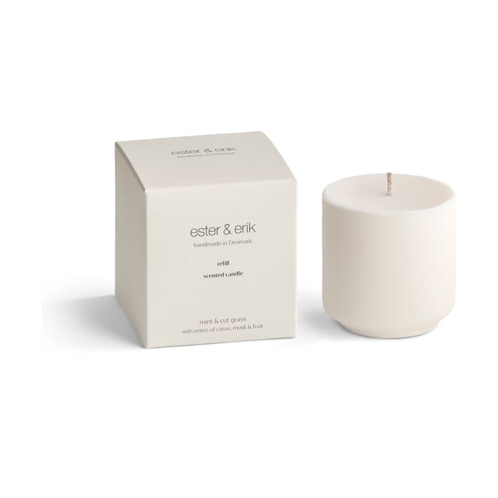 Refill ester & erik scented candles, Mint & cut grass ester & erik