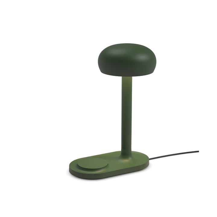 Emendo table lamp with Qi-charger, Emerald green Eva Solo