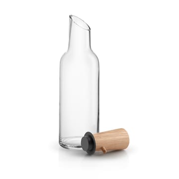 Eva Solo glass carafe with wooden lid 1 l - oak - Eva Solo