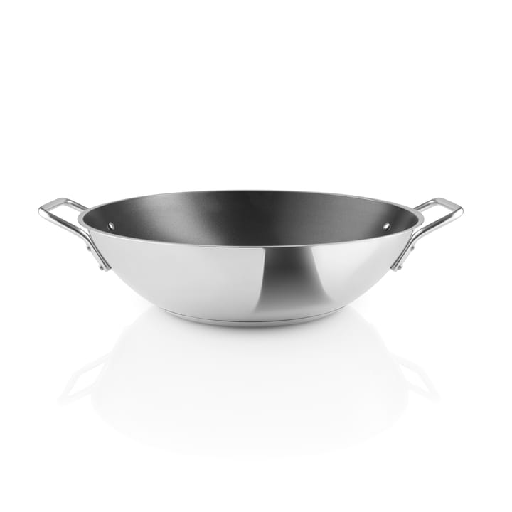 Eva Trio Stainless Steel Slip-Let ceramic wok , 32 cm Eva Solo