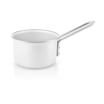 Eva Trio White Line Slip-Let ceramic saucepan - 1.1 L - Eva Solo