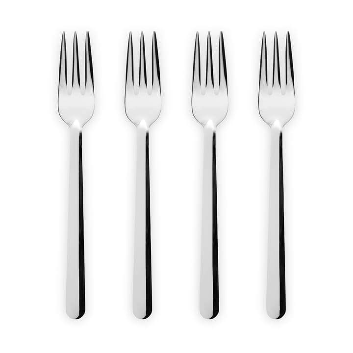 Legio Nova cake fork 4-pack, Stainless steel Eva Solo