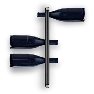 Nordic Kitchen hanging wine storage - black - Eva Solo