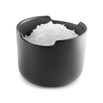 Nordic Kitchen salt jar with lid - black - Eva Solo