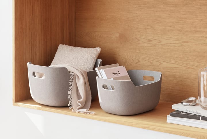 Tidy storage basket 40x29x20 cm, Tin Eva Solo