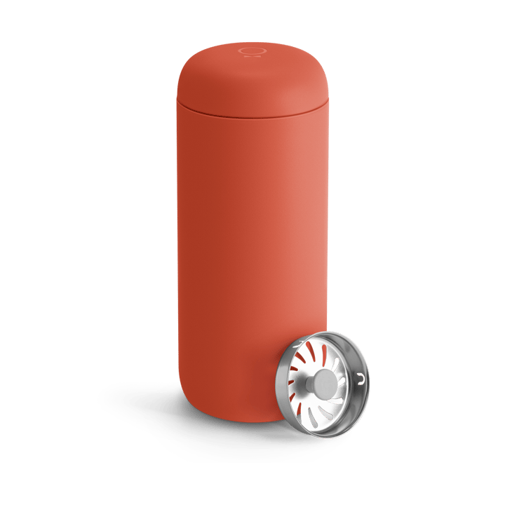 Carter thermos mug with splash guard 47 cl, Corduroy red Fellow