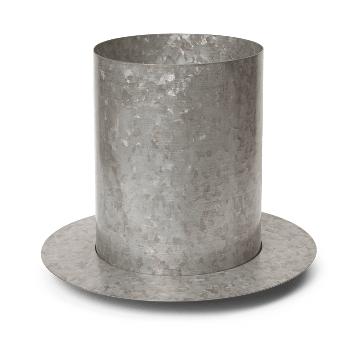 Auran flower pot medium 26,6 cm, Galvanized iron ferm LIVING