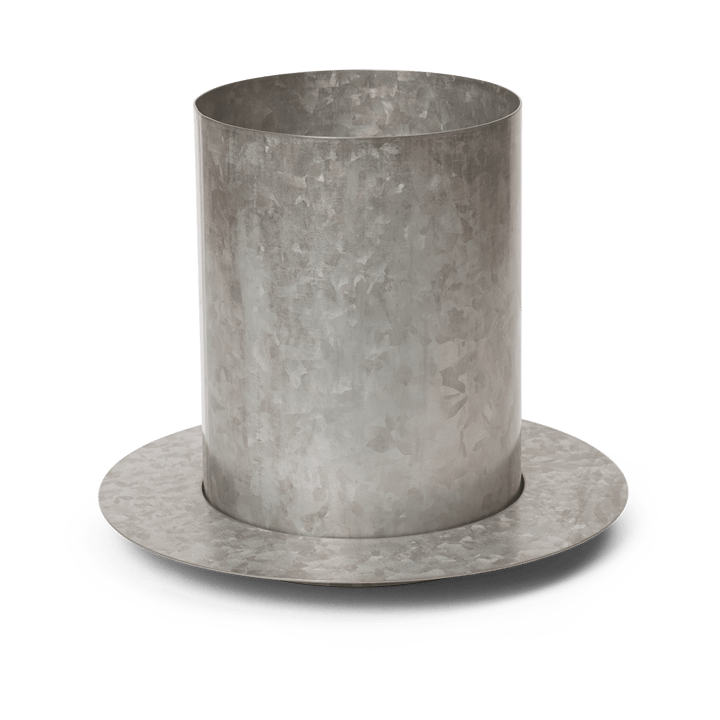 Auran flower pot small 21 cm, Galvanized iron ferm LIVING