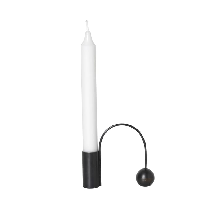 Balance black candle sticks, candle ferm LIVING