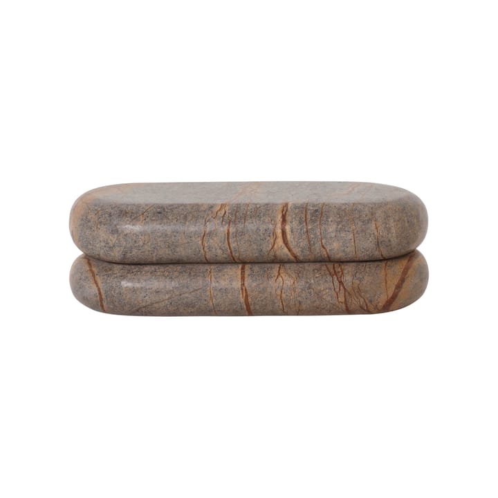 Bendum storage box - brown marble - Ferm LIVING