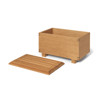 Bon wooden box 19x35 cm - Oiled oak - ferm LIVING