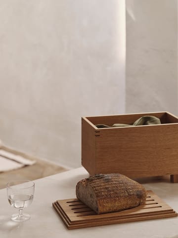 Bon wooden box 19x35 cm - Oiled oak - ferm LIVING