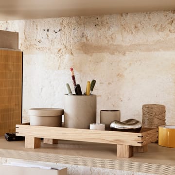 Bon wooden tray X small - oak - ferm LIVING