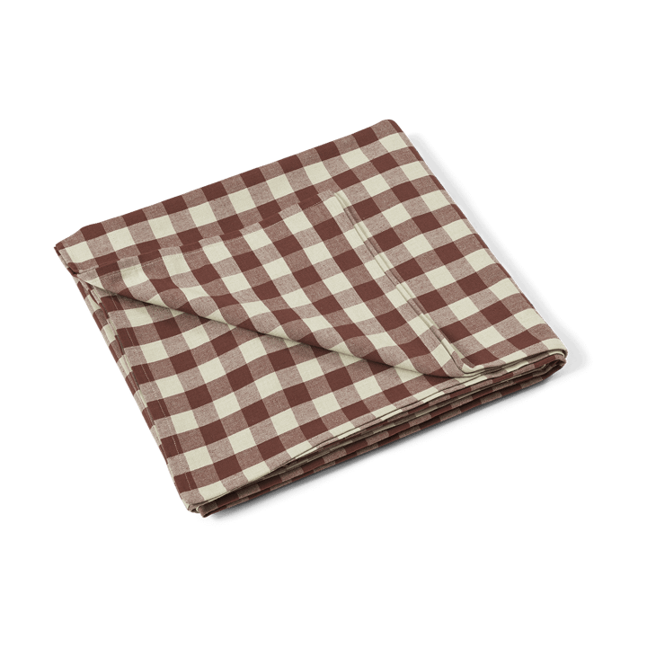 Bothy check table cloth 150x240 cm, Cinnamon-grey green ferm LIVING