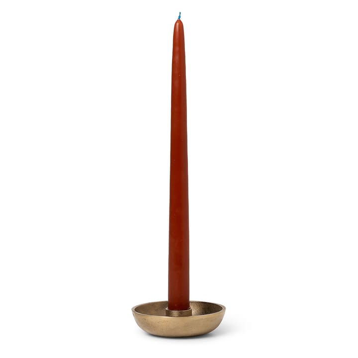 Bowl candle sticks Ø10 cm, brass ferm LIVING