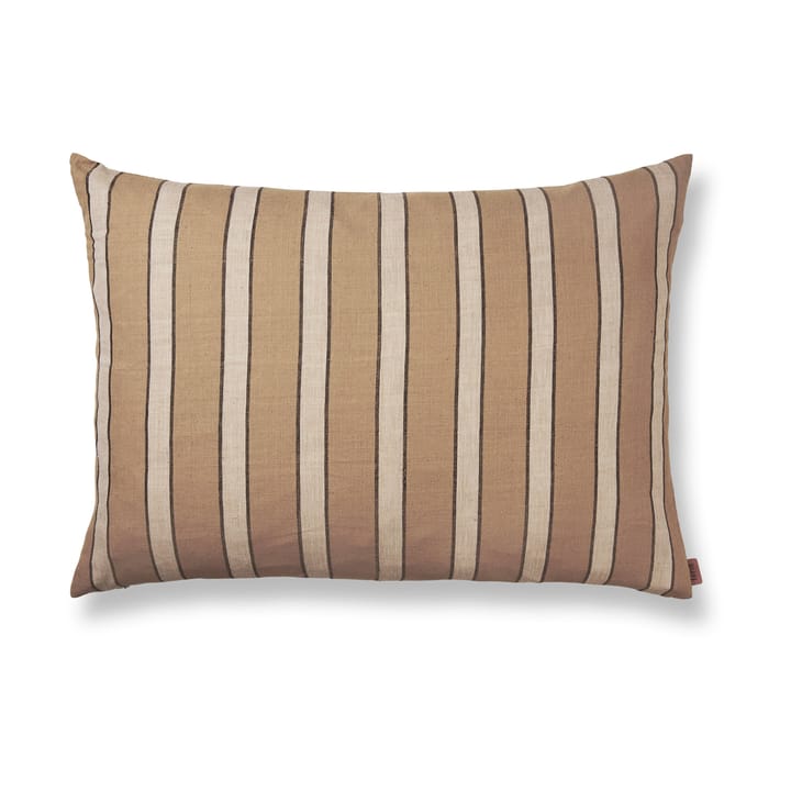 Brown cushion 60x80 cm, Stripe ferm LIVING