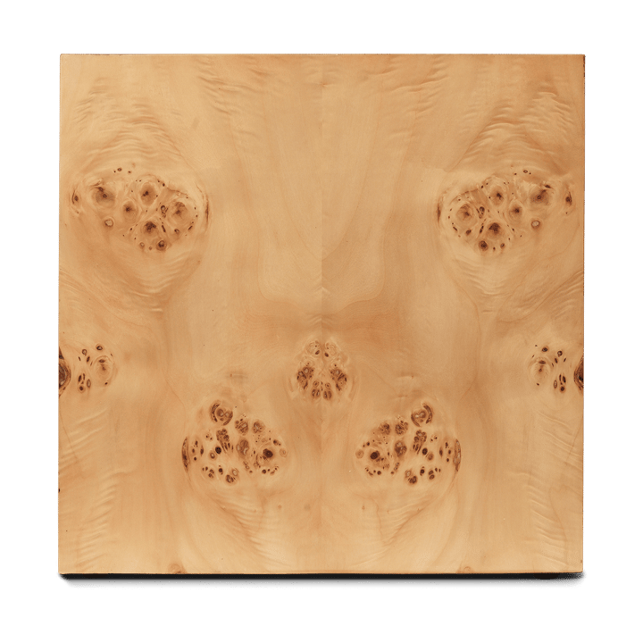 Burl Cube side table 40x40 cm, Natural ferm LIVING