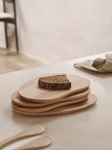 Cairn butter boards tray 4-pieces - Oak - ferm LIVING