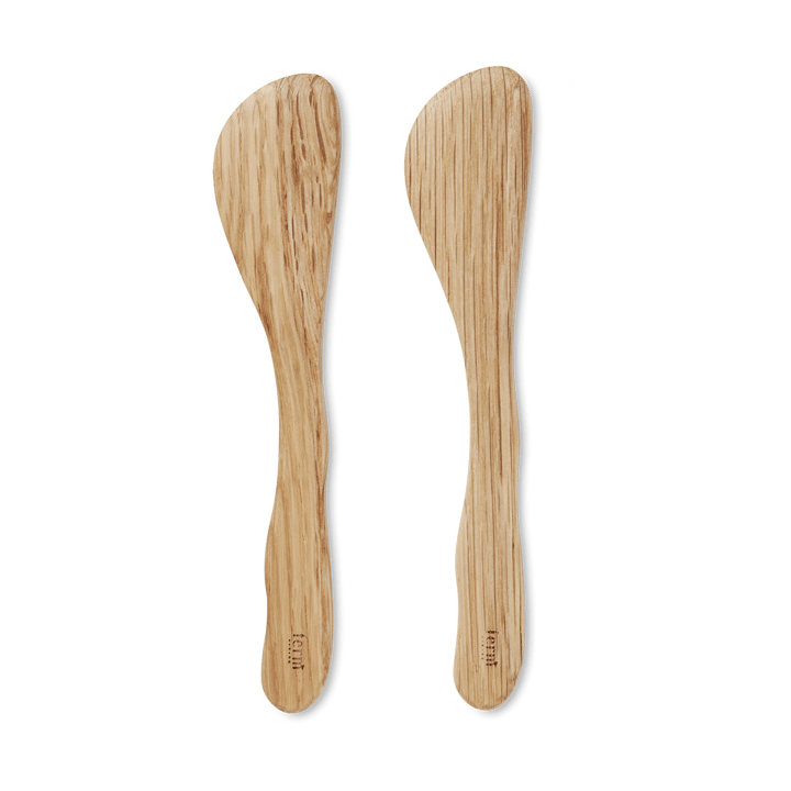 Cairn butter knife 2-pack, Oak ferm LIVING