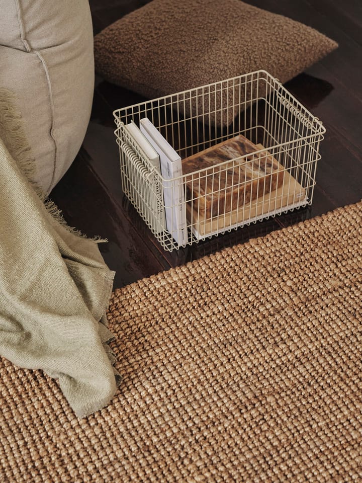 Cala stackable basket 2-pack, Cashmere ferm LIVING