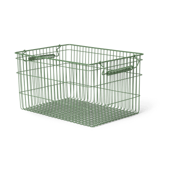 Cala stackable basket 2-pack - Verdant green - ferm LIVING