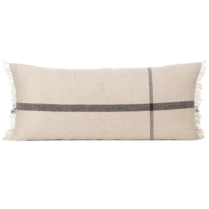 Calm cushion camel-black - 38x88 cm - Ferm Living