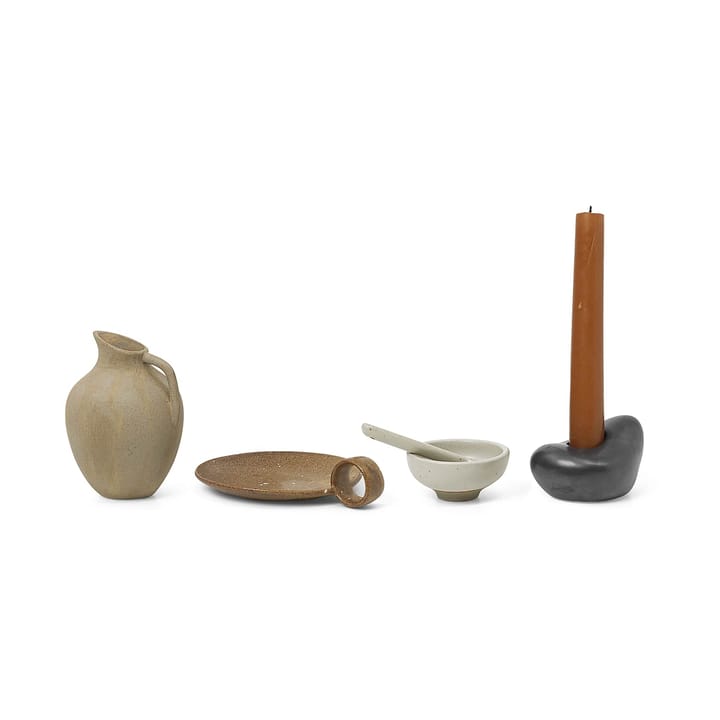 Ceramic Advent Gifts 4 Pieces - Multi - Ferm LIVING