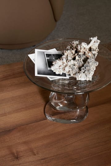 Damo glass centerpiece tray - Clear - ferm LIVING