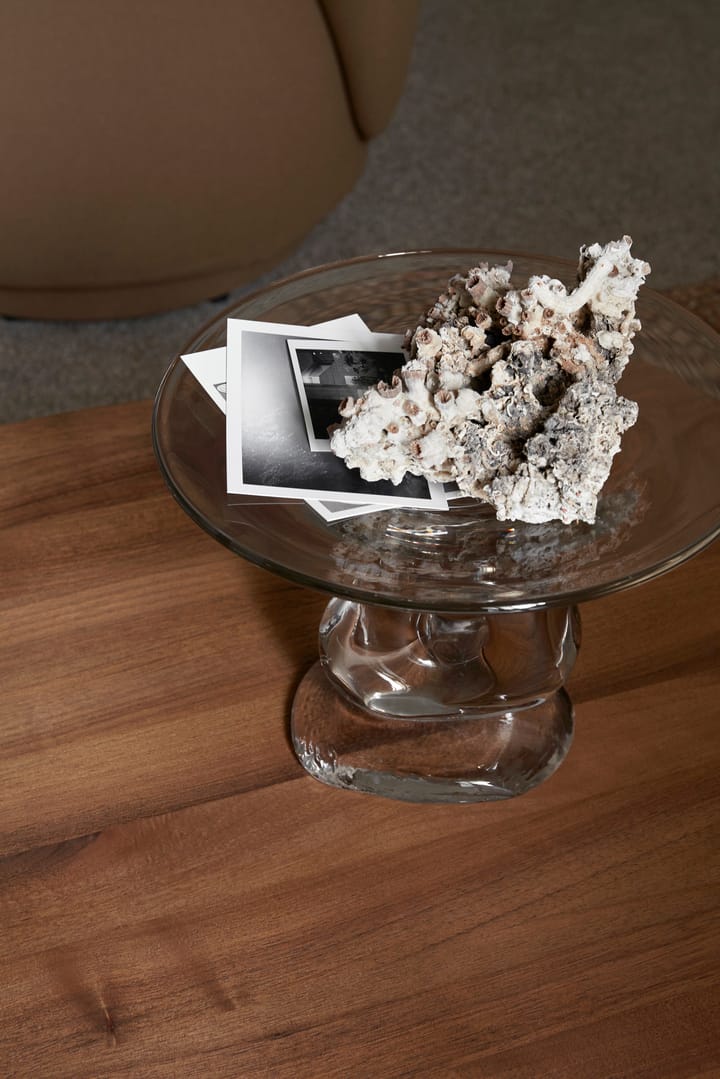 Damo glass centerpiece tray, Clear ferm LIVING