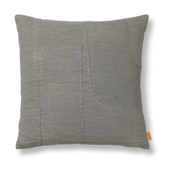 Darn cushion cover 50x50 cm, Blue Grey ferm LIVING