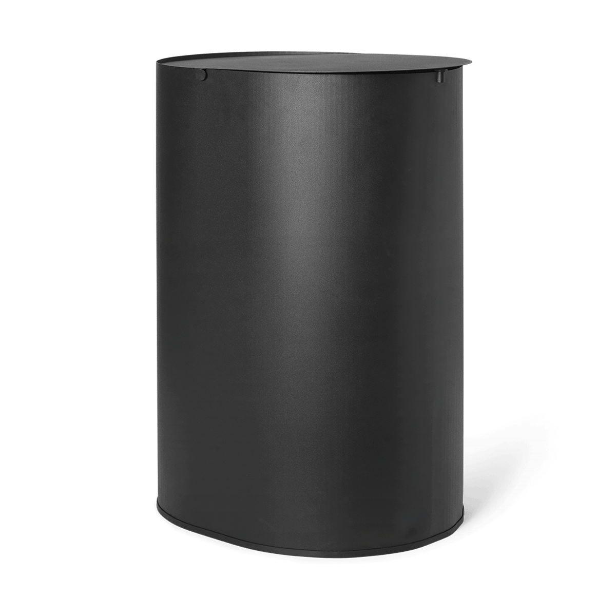 Ferm Living Enkel waste bin large Black