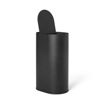 Enkel waste bin small - Black - ferm LIVING