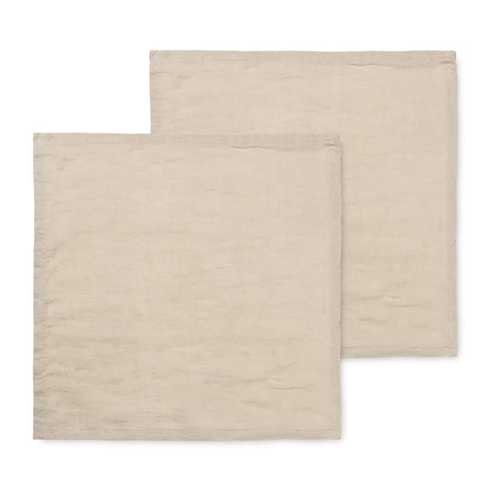 ferm LIVING linnen napkins 2-pack, Natural ferm LIVING