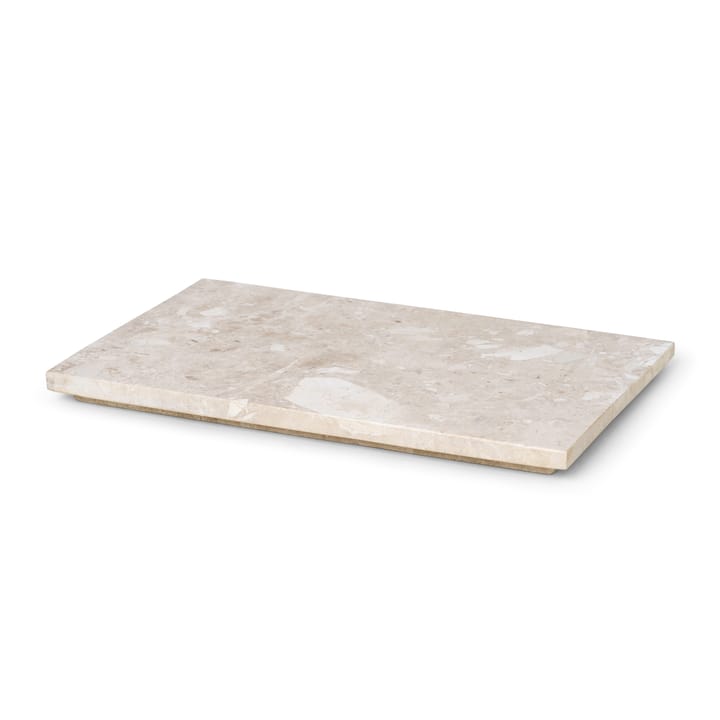 ferm LIVING plant box marble tray - beige - Ferm LIVING